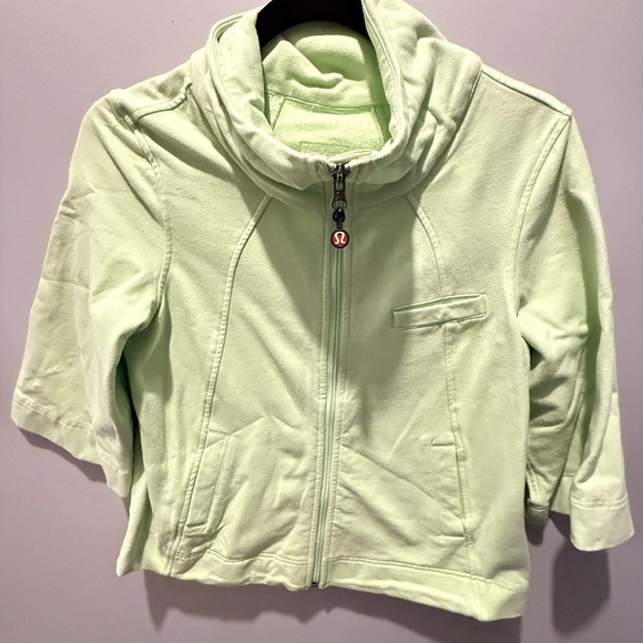 Lululemon Athletica Vintage Light Green Jacket - Picture 2 of 4